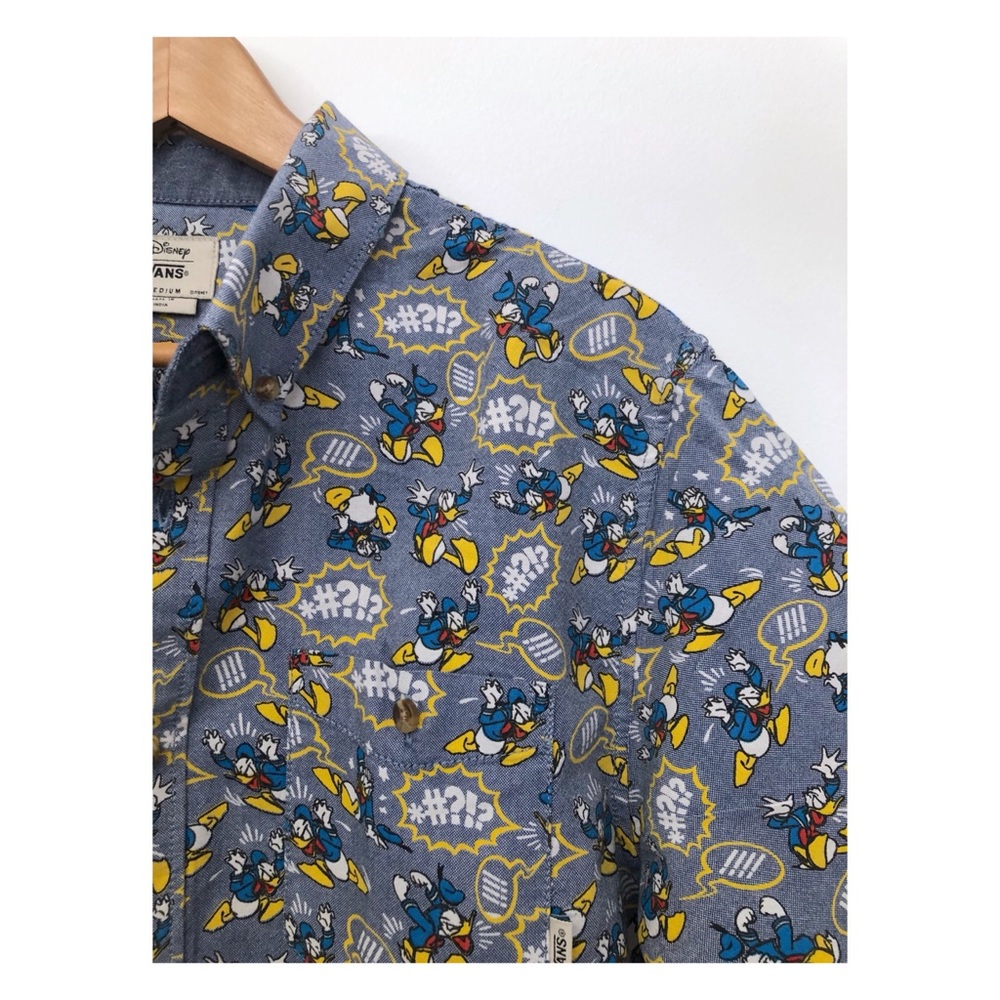Vans & Disney Collaboration Button Down Shirt